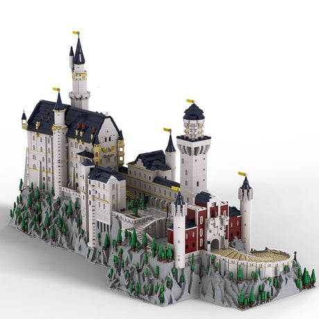 Rezension des Designers Felix_Mezei zu MOC-123380 Deutschland Neuschwanstein Schloss Klembausteine - LesDiy