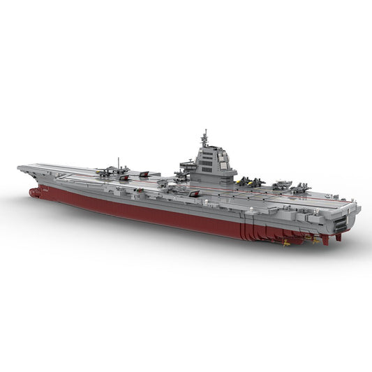 1:200 Chinese Navy CV - 18 Aircarrier Klemmbausteine - LesDiyLesDiy