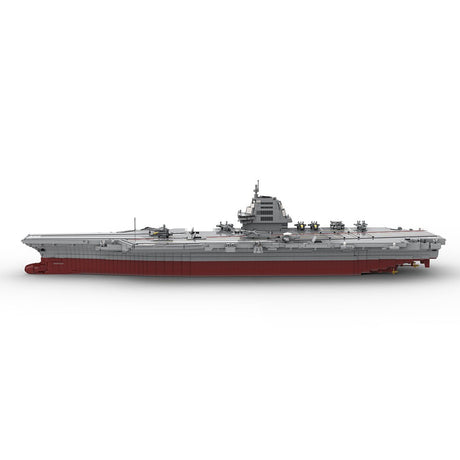 1:200 Chinese Navy CV - 18 Aircarrier Klemmbausteine - LesDiyLesDiy