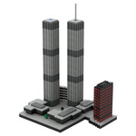 1/2000 World Trade Center (1973 - 2001) Klemmbausteine - LesDiyLesDiy