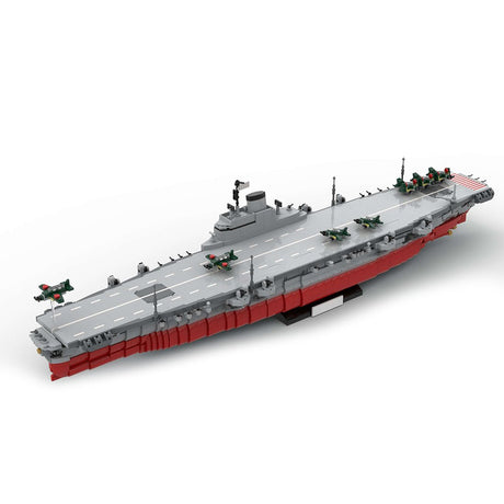 1/300 Scale Aircraft Carrier Shinano Military klemmbausteine - LesDiyLesDiy