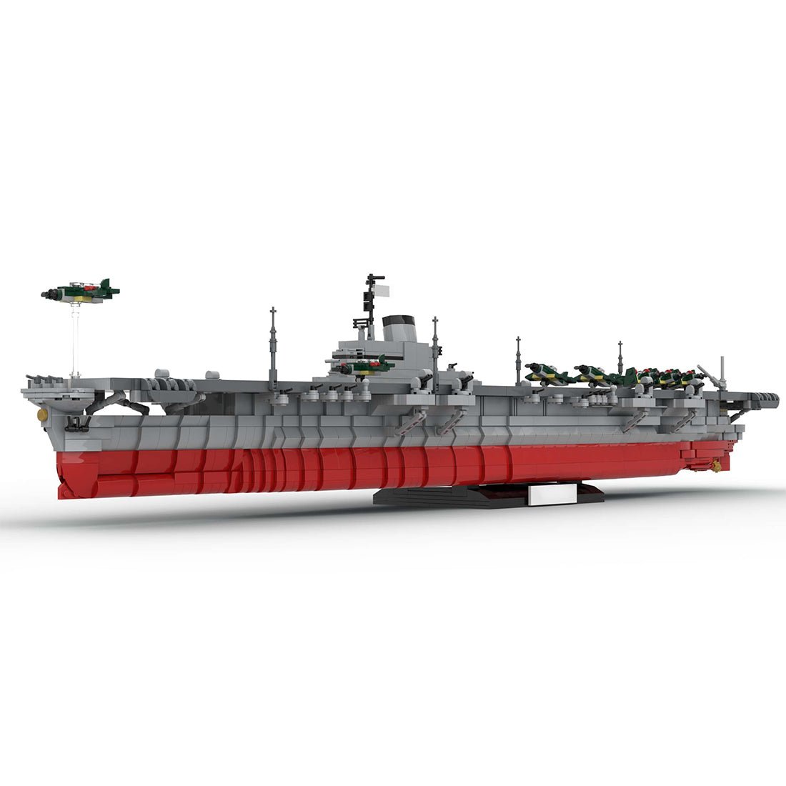 1/300 Scale Aircraft Carrier Shinano Military klemmbausteine - LesDiyLesDiy