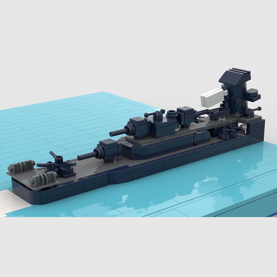 1/300 Scale Part A4 of U.S. Pacific PT Boat Klemmbausteine - LesDiy - Klemmbausteine