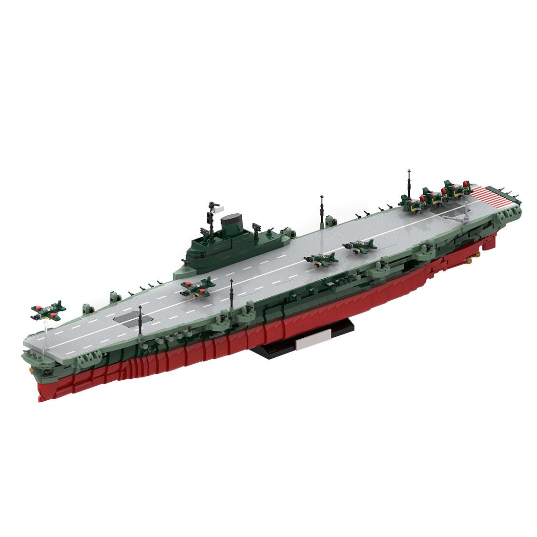 1/300 Scale Shinano Aircraft Carrier Military klemmbausteine - LesDiyLesDiy