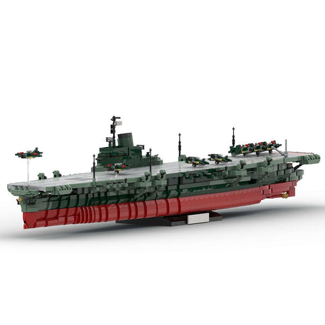 1/300 Scale Shinano Aircraft Carrier Military klemmbausteine - LesDiyLesDiy