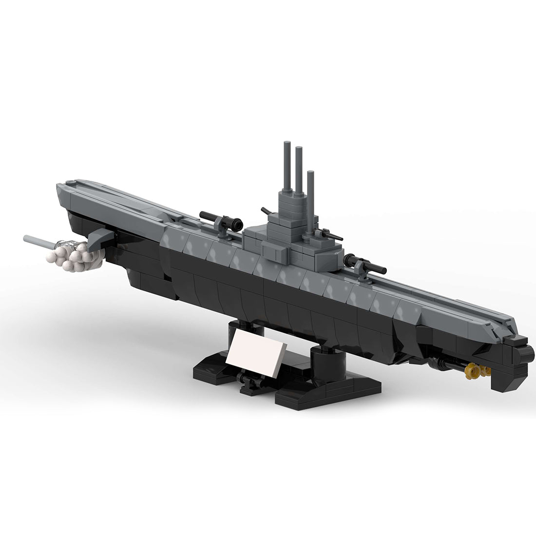 1/300 Scale U.S. Light Submarine Module Military klemmbausteine - LesDiyLesDiy