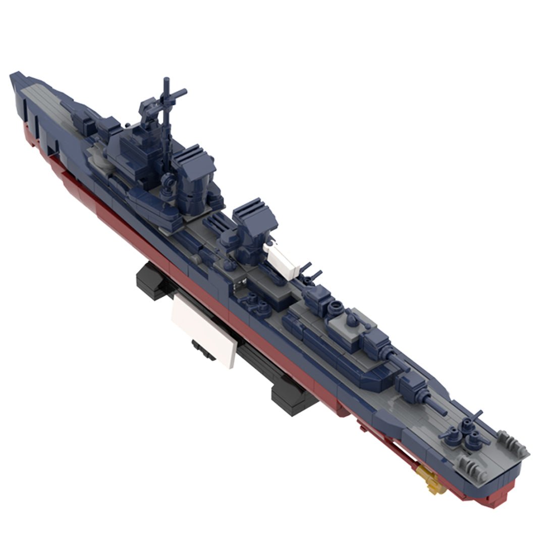 1/300 Scale USS Johnston (DD - 557) Destroyer Military  Klemmbausteine - LesDiyLesDiy