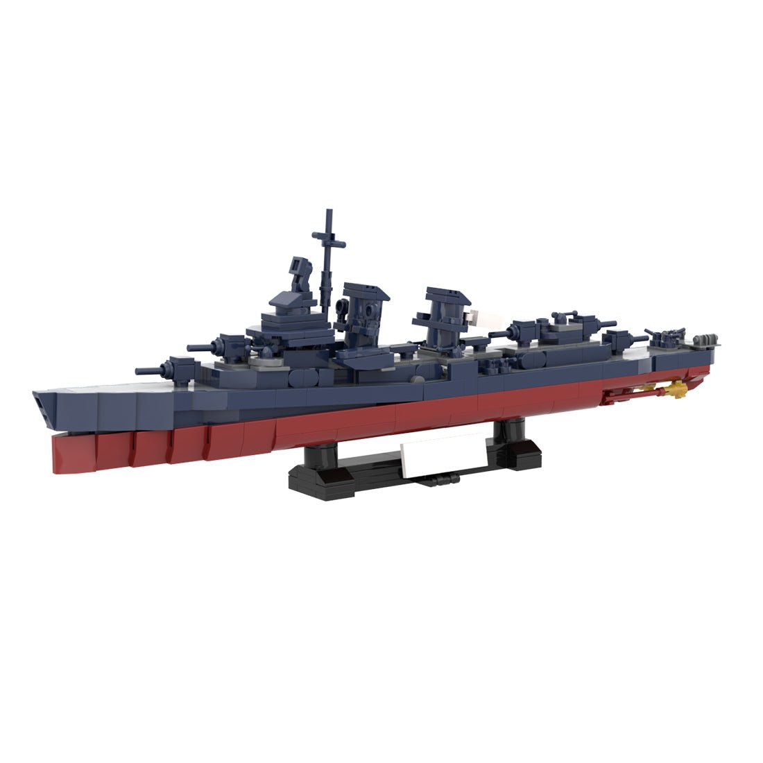 1/300 Scale USS Johnston (DD - 557) Destroyer Military  Klemmbausteine - LesDiyLesDiy