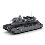 1/35 Char 2C Französischer schwerer Panzer Klemmbausteine - LesDiyLesDiy