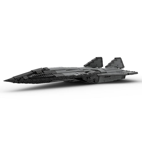 1/35 MOC SR - 72 10 Mach 10 Hyperschall - Tarnkappenbomber Klemmbausteine - LesDiyLesDiy