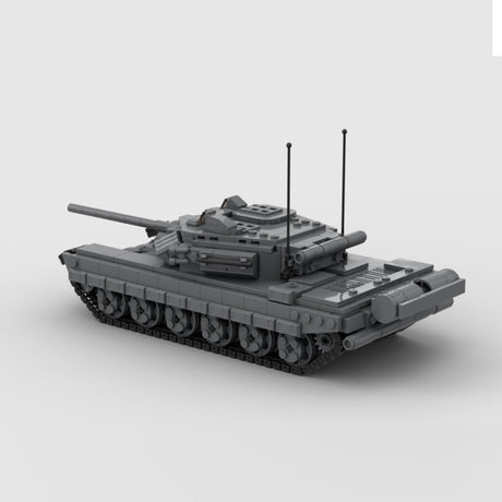 1/35 Scale Rusian T - 90 Tank Klemmbausteine - LesDiyLesDiy