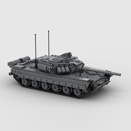 1/35 Scale Rusian T - 90 Tank Klemmbausteine - LesDiyLesDiy