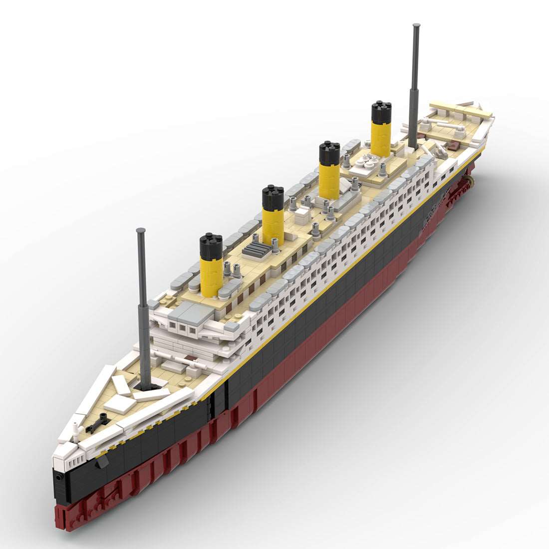 1/400 MOC - 57717 UCC RMS Olympia - Kreuzfahrtschiff Klemmbausteine - LesDiyLesDiy