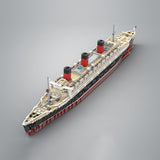 1/400 Scale RMS Queen Mary British Ocean Liner Klemmbausteine - LesDiy - Klemmbausteine