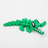 3D Printed Crocodile - LesDiyLesDiy