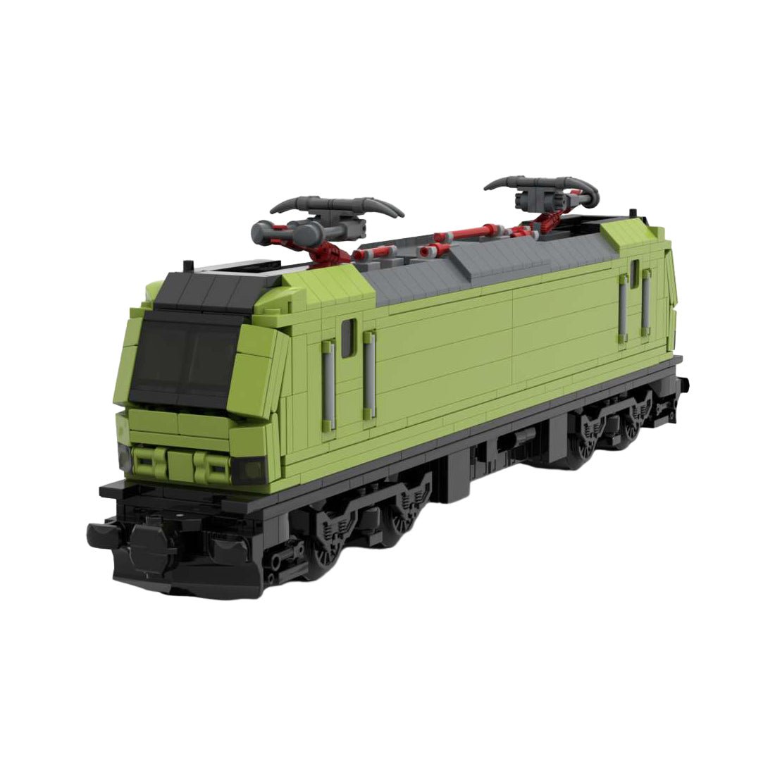 BR193 Vectron_Flixtrain Klemmbausteine - LesDiyLesDiy