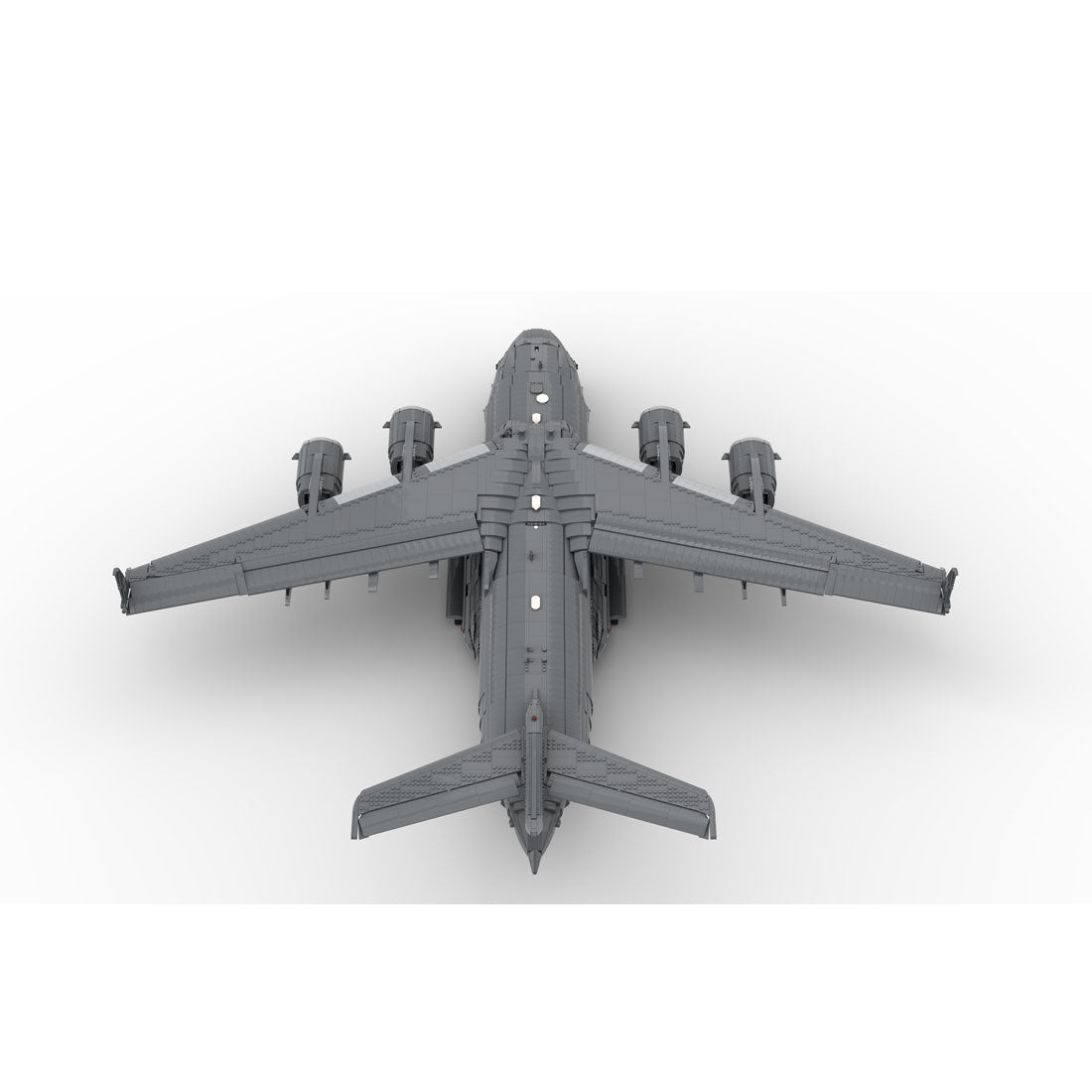 C - 17 Globemaster Transport Aircraft Military Klemmbausteine - LesDiyLesDiy