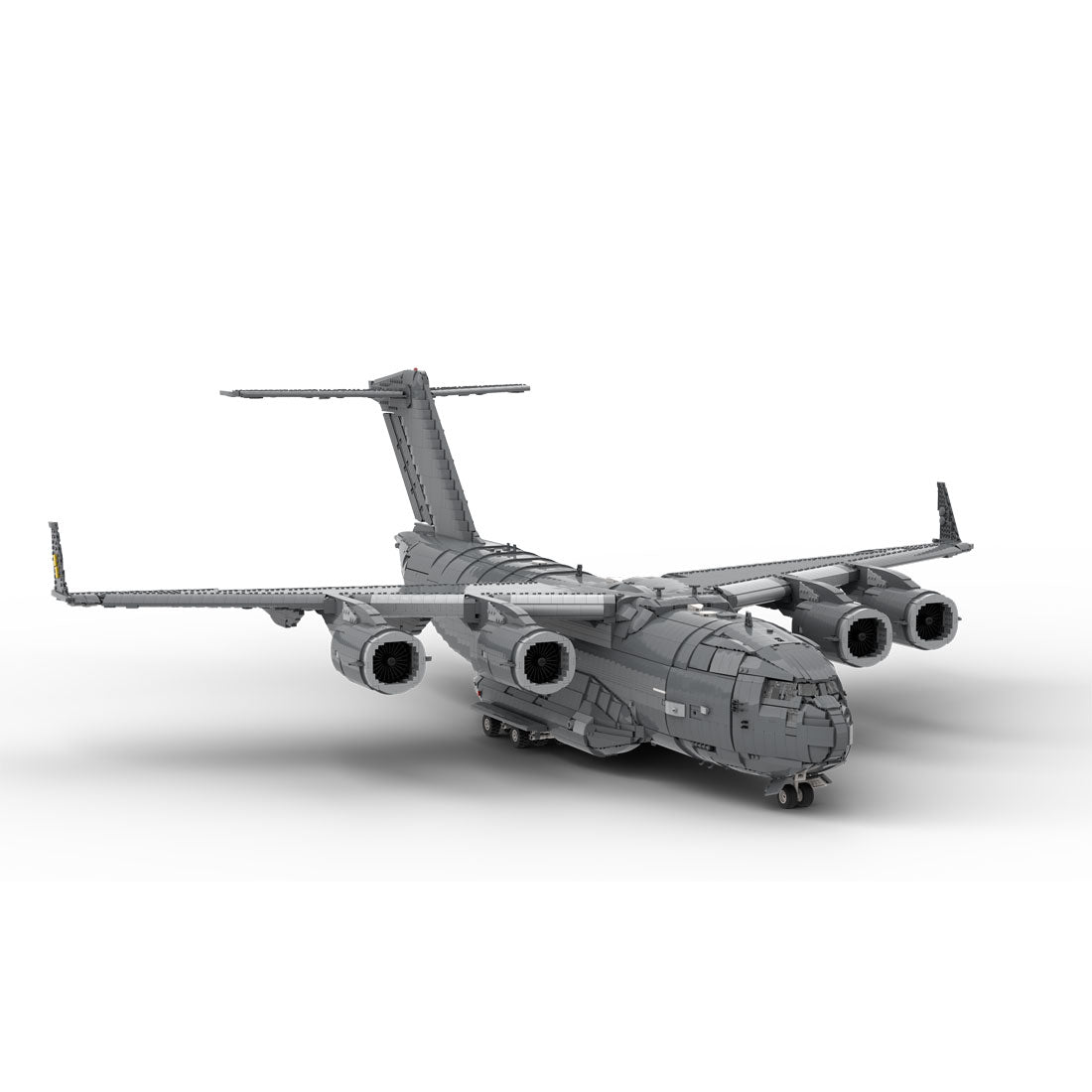 C - 17 Globemaster Transport Aircraft Military Klemmbausteine - LesDiyLesDiy