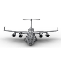 C - 17 Globemaster Transport Aircraft Military Klemmbausteine - LesDiyLesDiy