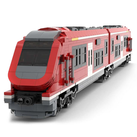 DB Regio BR63 City Express Train Klemmbausteine - LesDiyLesDiy