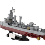 DD - 459 Destroyer Military Ship Klemmbausteine - LesDiyLesDiy