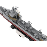 DD - 459 Destroyer Military Ship Klemmbausteine - LesDiyLesDiy