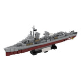 DD - 661 Ship - Scale 1:300 Klemmbausteine - LesDiyLesDiy