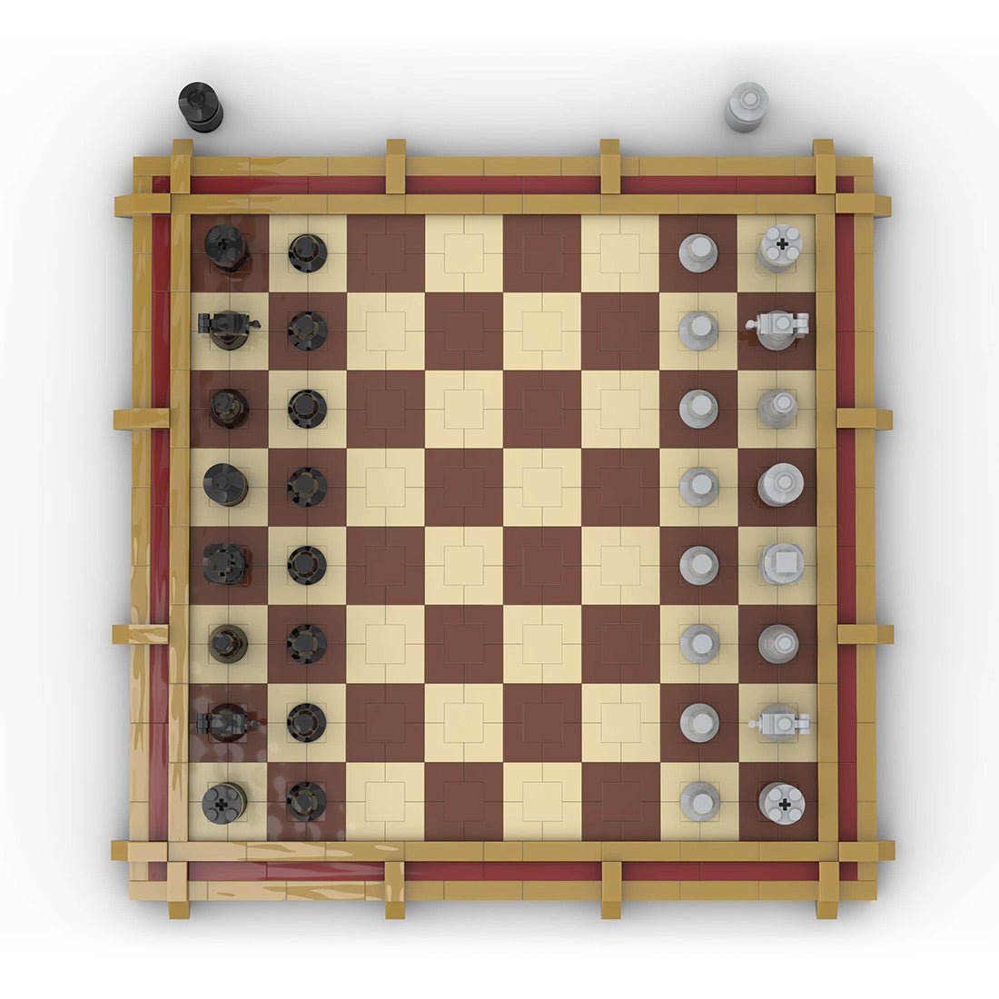 Deluxe - Schach Klemmbausteine - LesDiyLesDiy