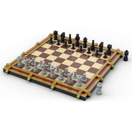 Deluxe - Schach Klemmbausteine - LesDiyLesDiy