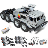 Dynamische Version MOC MAZ - 537 8x8 Militär - LKW Klemmbausteine - LesDiyLesDiy