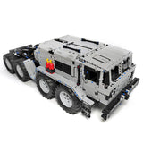 Dynamische Version MOC MAZ - 537 8x8 Militär - LKW Klemmbausteine - LesDiyLesDiy