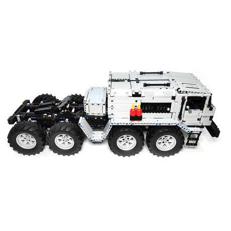 Dynamische Version MOC MAZ - 537 8x8 Militär - LKW Klemmbausteine - LesDiyLesDiy