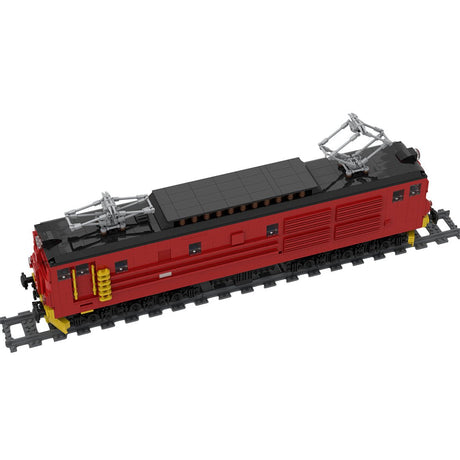 EL14 Cargo Electric Locomotive Train Kleembausteine - LesDiyLesDiy