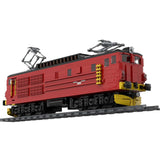 EL14 Cargo Electric Locomotive Train Kleembausteine - LesDiyLesDiy