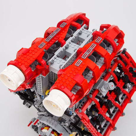 Ferrari - Maserati V8 Engine Klemmbausteine - LesDiyLesDiy