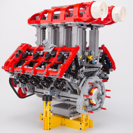 Ferrari - Maserati V8 Engine Klemmbausteine - LesDiyLesDiy