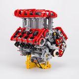 Ferrari - Maserati V8 Engine Klemmbausteine - LesDiyLesDiy