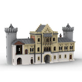 Gatehouse Left Module 1 of Neuschwanstein Castle Klemmbausteine - LesDiyLesDiy