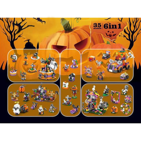 Halloween - Kalender - Blindbox Klemmbausteine - LesDiyLesDiy