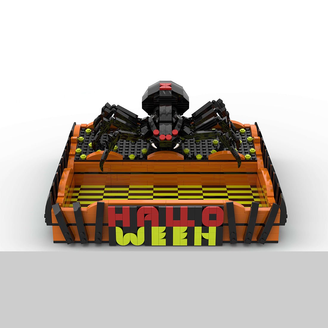 Halloween Spider Box Building Klemmbausteine - LesDiyLesDiy