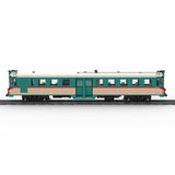 Italian ALn 668 3100 MK2 Railcar Klemmbausteine - LesDiyLesDiy