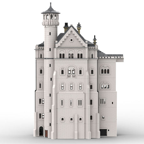 Knighthouse Floor 1 - 4 Module 4 of Neuschwanstein Castle Klemmbausteine - LesDiyLesDiy