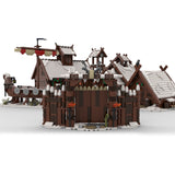 MOC-104429, MOC-103656, MOC-96080, MOC-98225, MOC-95891 & MOC-93063 Viking Village Klemmbausteine - LesDiy