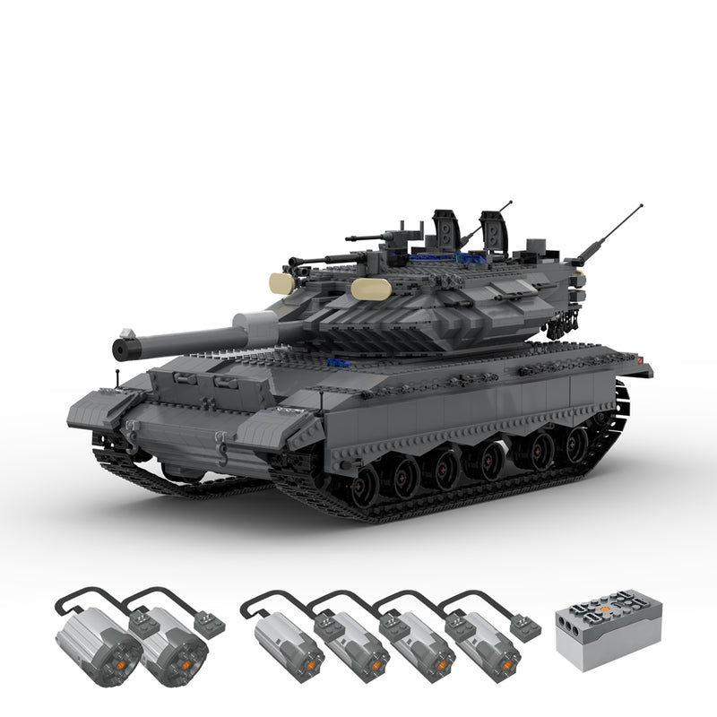 MOC-108688 Merkava Mk4 Tank Klemmbausteine | LesDiy