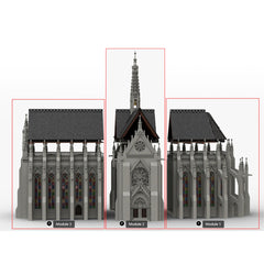 MOC-165277 Gothic Cathedral Module 2-Cross Klemmbausteine | lesdiy.de