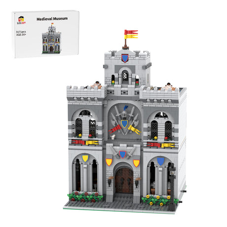 MOC-172749 Medieval Museum - 10305 Lion Knights' Castle Modification Klemmbausteine - LesDiy