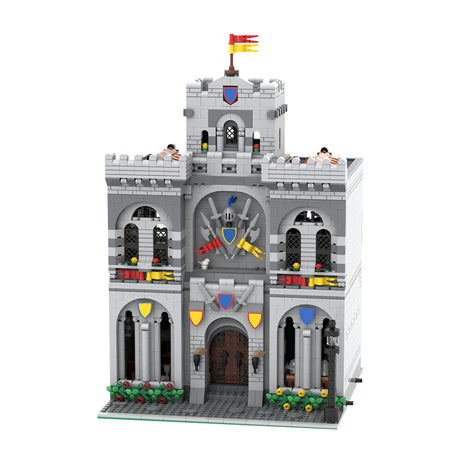 MOC-172749 Medieval Museum - 10305 Lion Knights' Castle Modification Klemmbausteine - LesDiy