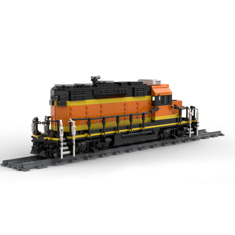 MOC-66357 BNSF SD28P (Refreshed) Klemmbausteine - LesDiy