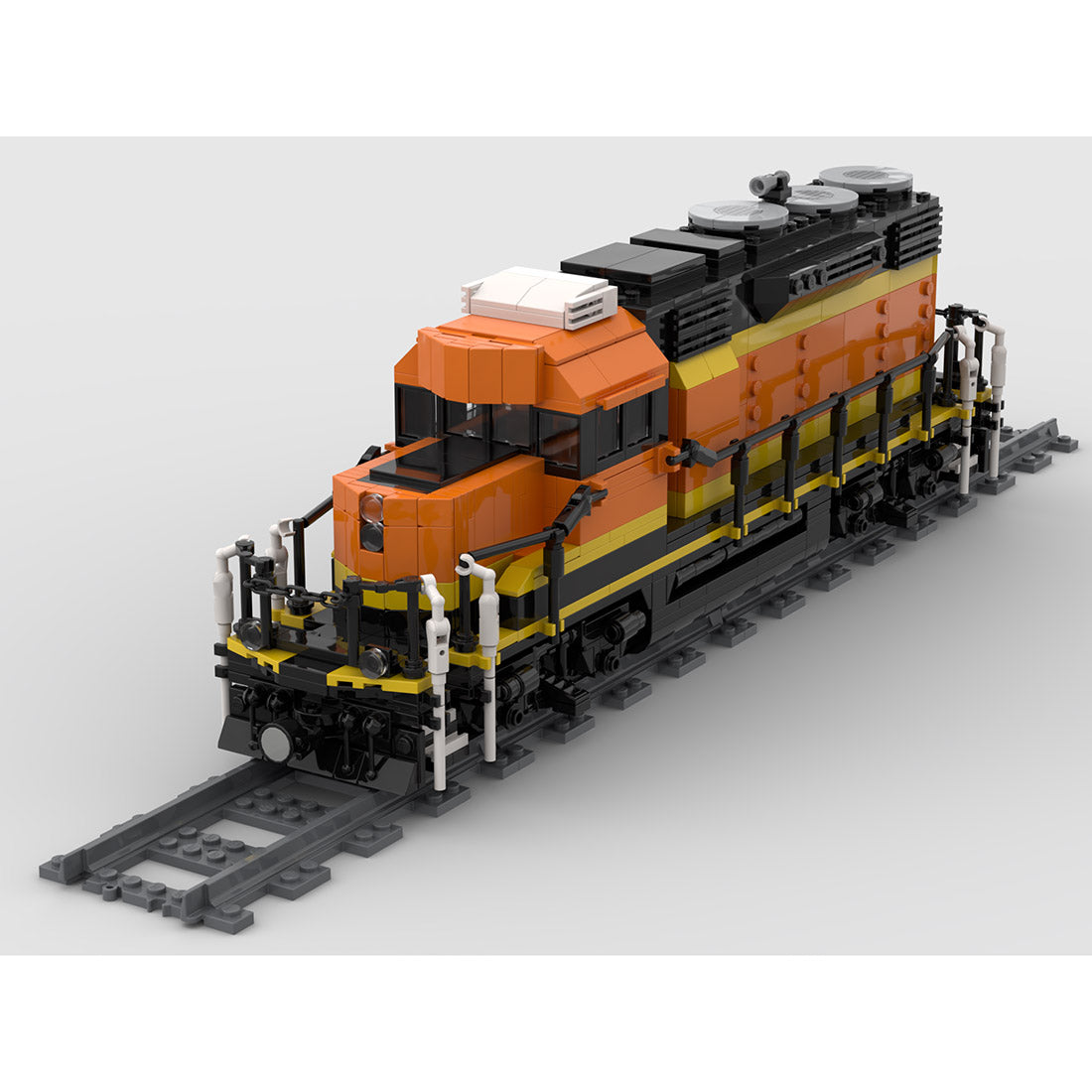 MOC-66357 BNSF SD28P (Refreshed) Klemmbausteine - LesDiy