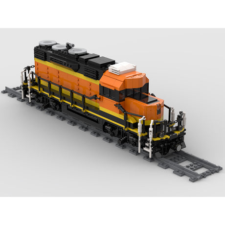 MOC-66357 BNSF SD28P (Refreshed) Klemmbausteine - LesDiy